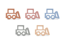 Load image into Gallery viewer, Silicone Bulldozer Teether