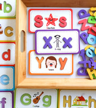 Load image into Gallery viewer, Curious Columbus - Flashcards &amp; ABC Magnetic Letters
