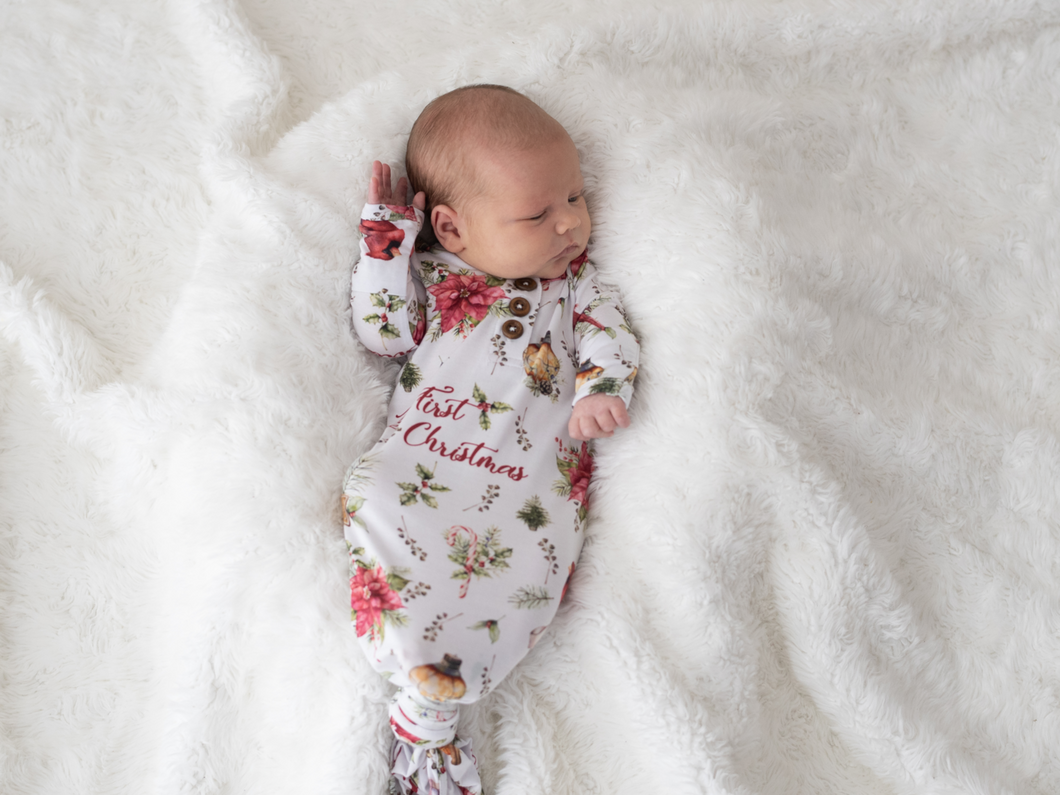 Baby Knotted Gown - Joy