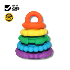 RAINBOW STACKER AND TEETHER TOY