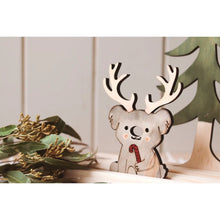 Load image into Gallery viewer, StoryScene -Christmas Koala with Antlers
