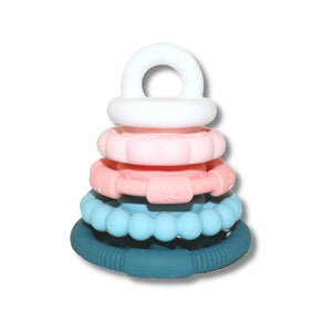 Rainbow Stacker & Teether Toy - Sugar Blossom