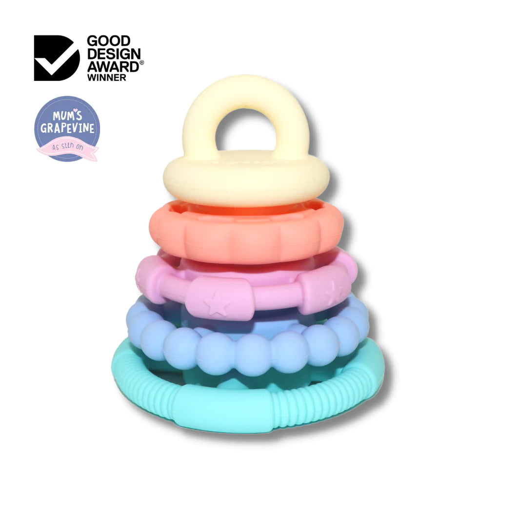 RAINBOW STACKER AND TEETHER TOY