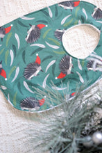 Load image into Gallery viewer, Christmas Bib - Green Echidna
