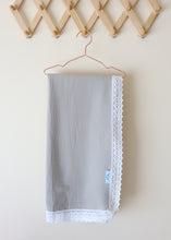 Load image into Gallery viewer, Heirloom Swaddle - Slate
